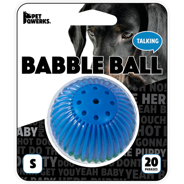 Pet Qwerks Talking Babble Ball - Small