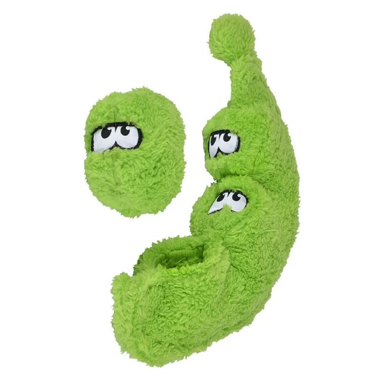 cycle dog duraplush peas in a pod dog toy
