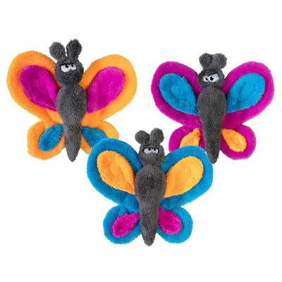 cycle dog butterfly dog toy