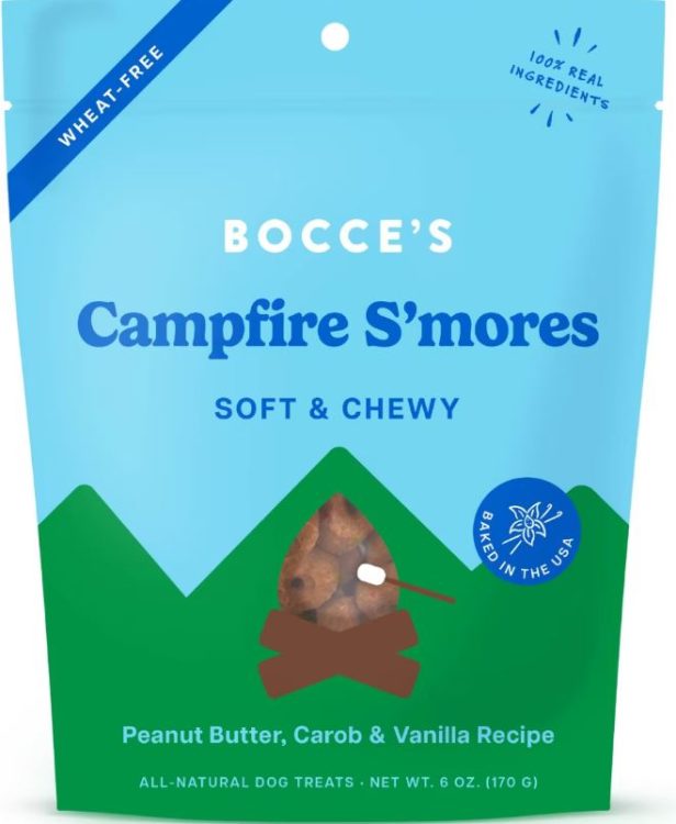 Bocce's Bakery Campfire S'mores Dog Treats - 6oz Bag