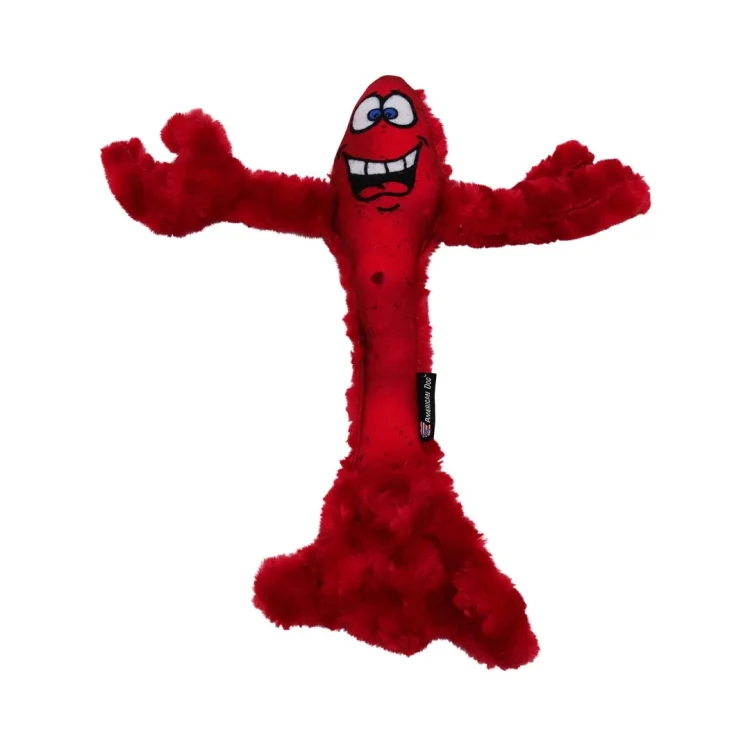 american dog larry the lobster dog toy