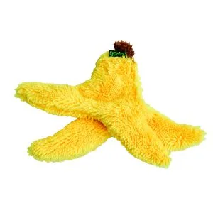 cycle dog duraplush banana dog toy
