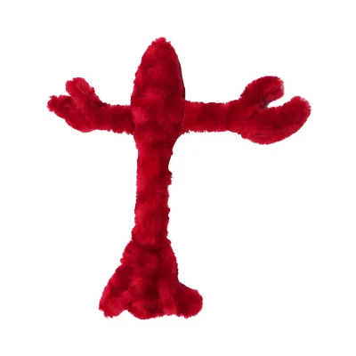 larry the lobster dog toy