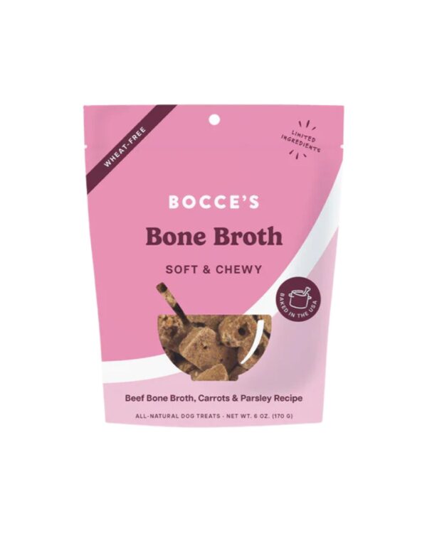 Bocce's Bakery Bone Broth Recipe Dog Treats - 5oz Bag