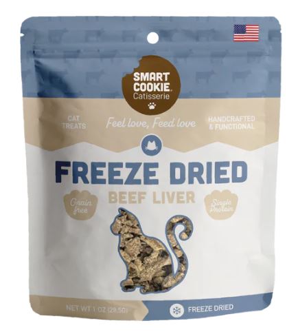 Smart Cookie Catisserie Freeze Dried Beef Liver - 1oz Bag