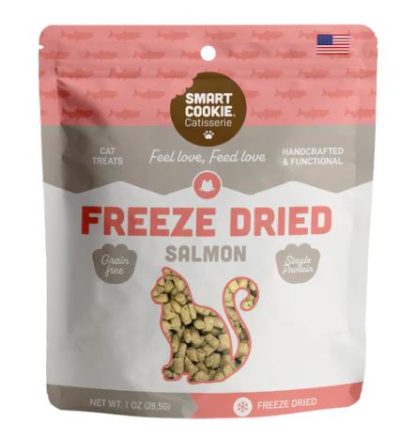 Smart Cookie Catisserie Freeze Dried Salmon Cat Treats - 1oz Bag