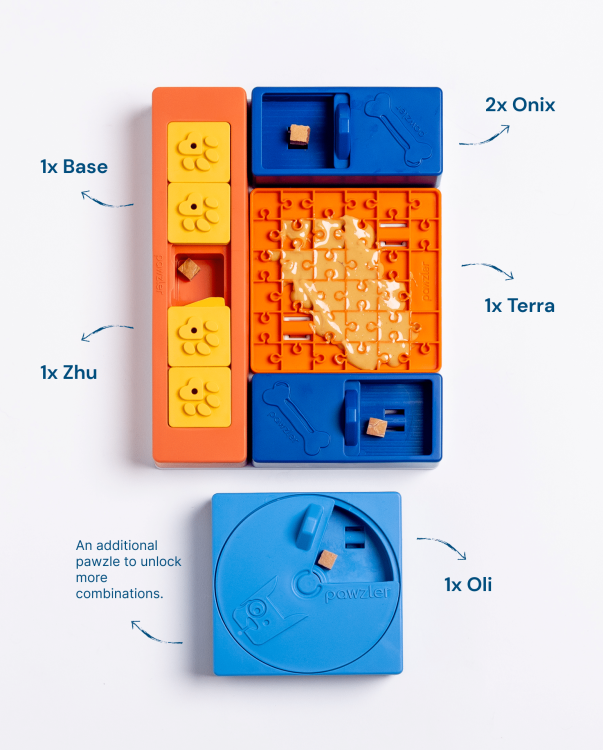 Pawzler Beginner Puzzle Set for Dogs