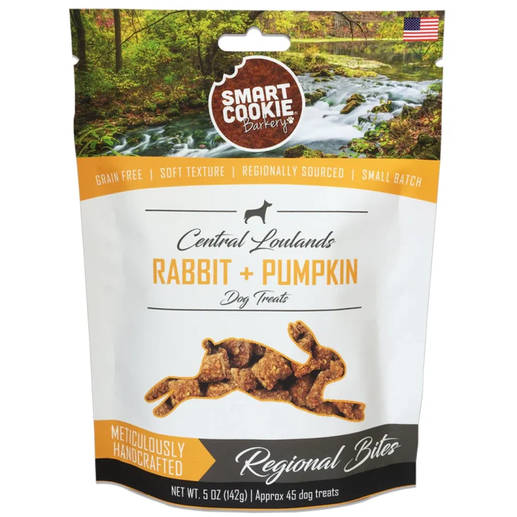 Smart Cookie Rabbit Pumpkin Dog Treats - 5oz Bag