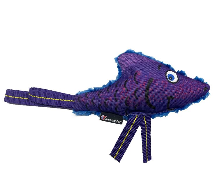 American Dog Flyin' Fish Dog Toy