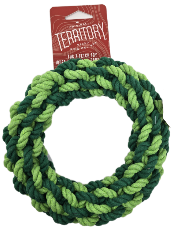 Original Territory Wreath Dog Toy