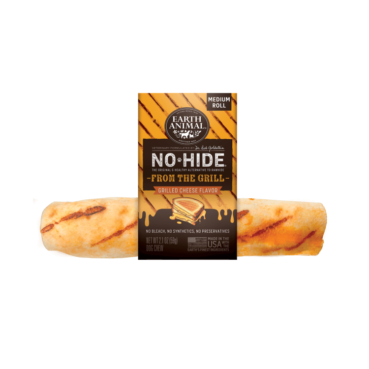Earth Animal No Hide Grilled Cheese Dog Chew Medium