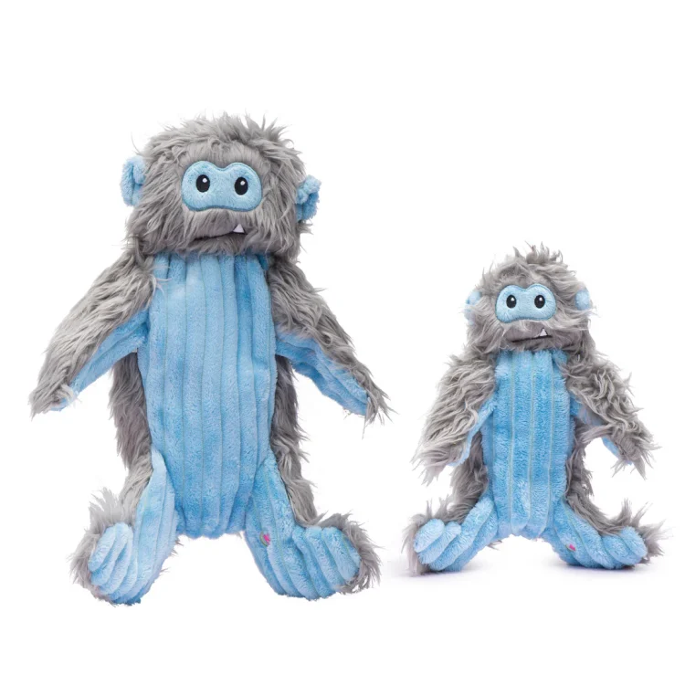 HuggleHounds Rope X-Brace Snobro Plush Dog Toy