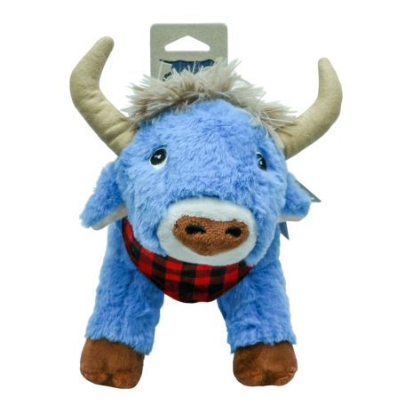Tall Tails Crunch Blue Ox Dog Toy