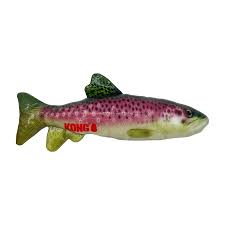 KONG Shieldz Wild Fish Dog Toy - Medium