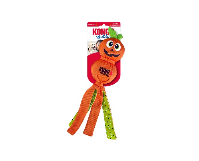 KONG Halloween Pumpkin Wubba Large