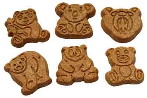 Wet Noses Apple Cinnamon Bears Dog Treats - 4oz Bag