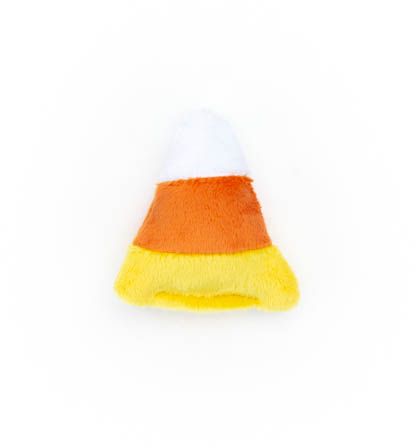 Mutts & Mittens Candy Corn Plush Dog Toy