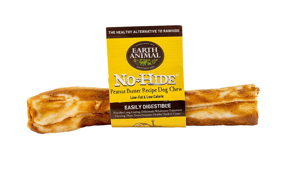 Earth Animal No Hide Peanut Butter Dog Chew Medium