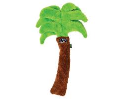 Cycle Dog Duraplush Palm Tree USA Dog Toy