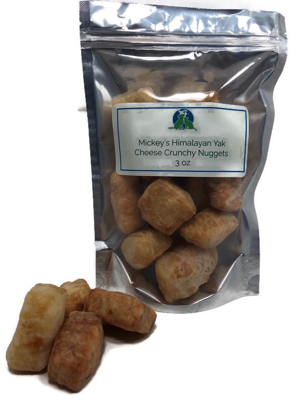 Mickey's Himalayan Yak Cheese Crunchy Nuggets - 3oz Bag
