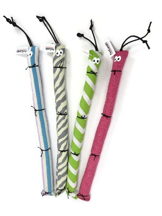 Pet Candy Caterpillar Catnip Toy