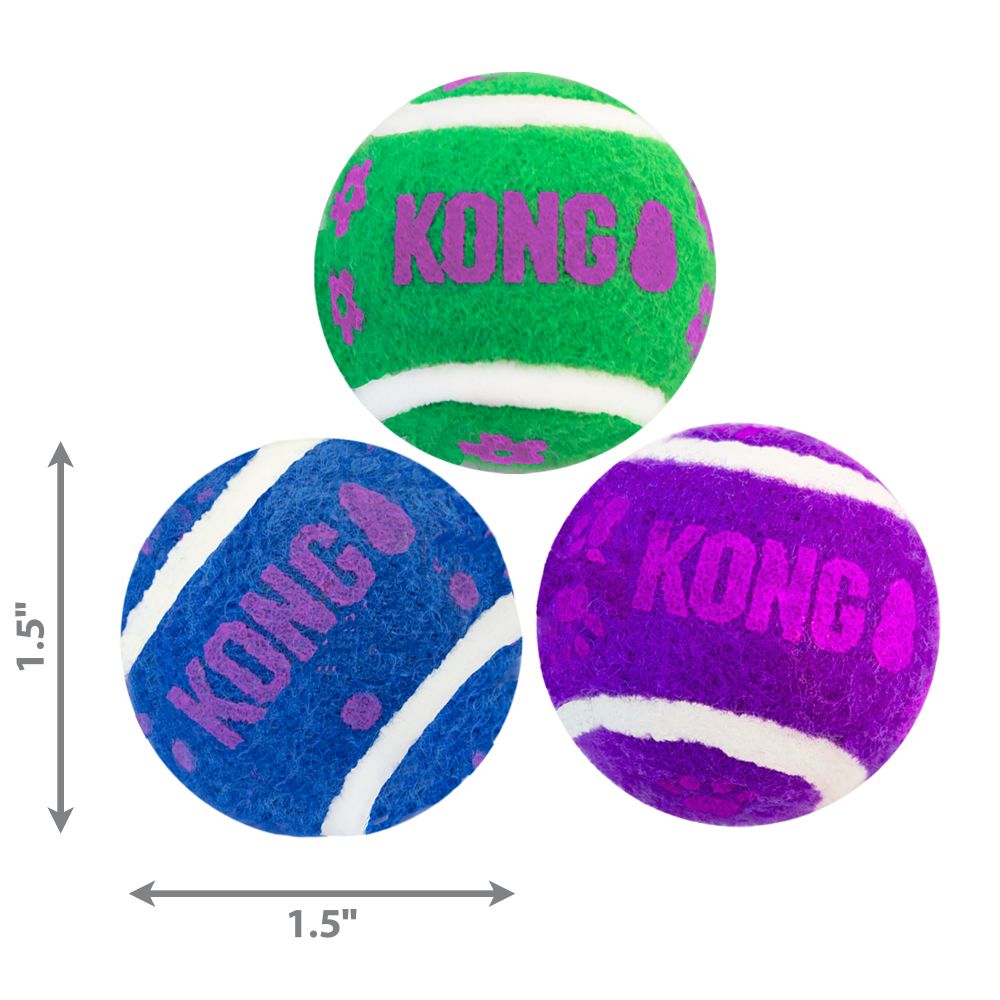KONG Active Tennis Balls with Bells