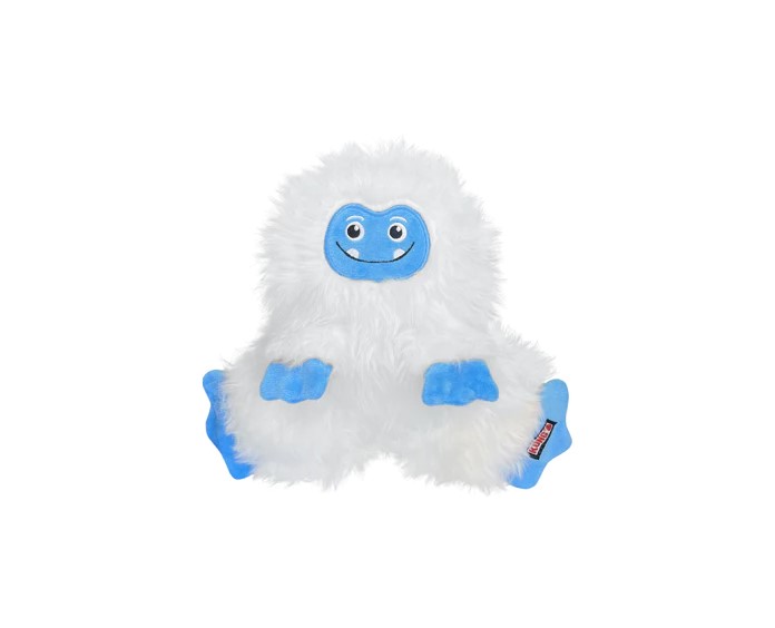 KONG Holiday Frizzles Yeti Dog Toy