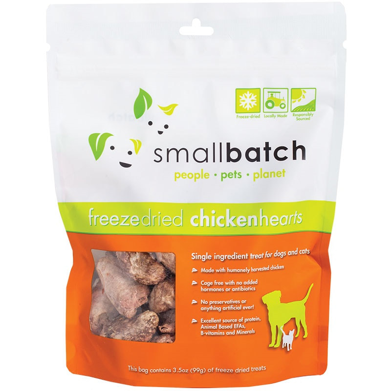 Small Batch Freeze Dried Chicken Hearts Treats