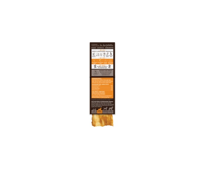 Earth Animal No Hide BBQ Smoked Chicken & Turkey Dog Chew Small