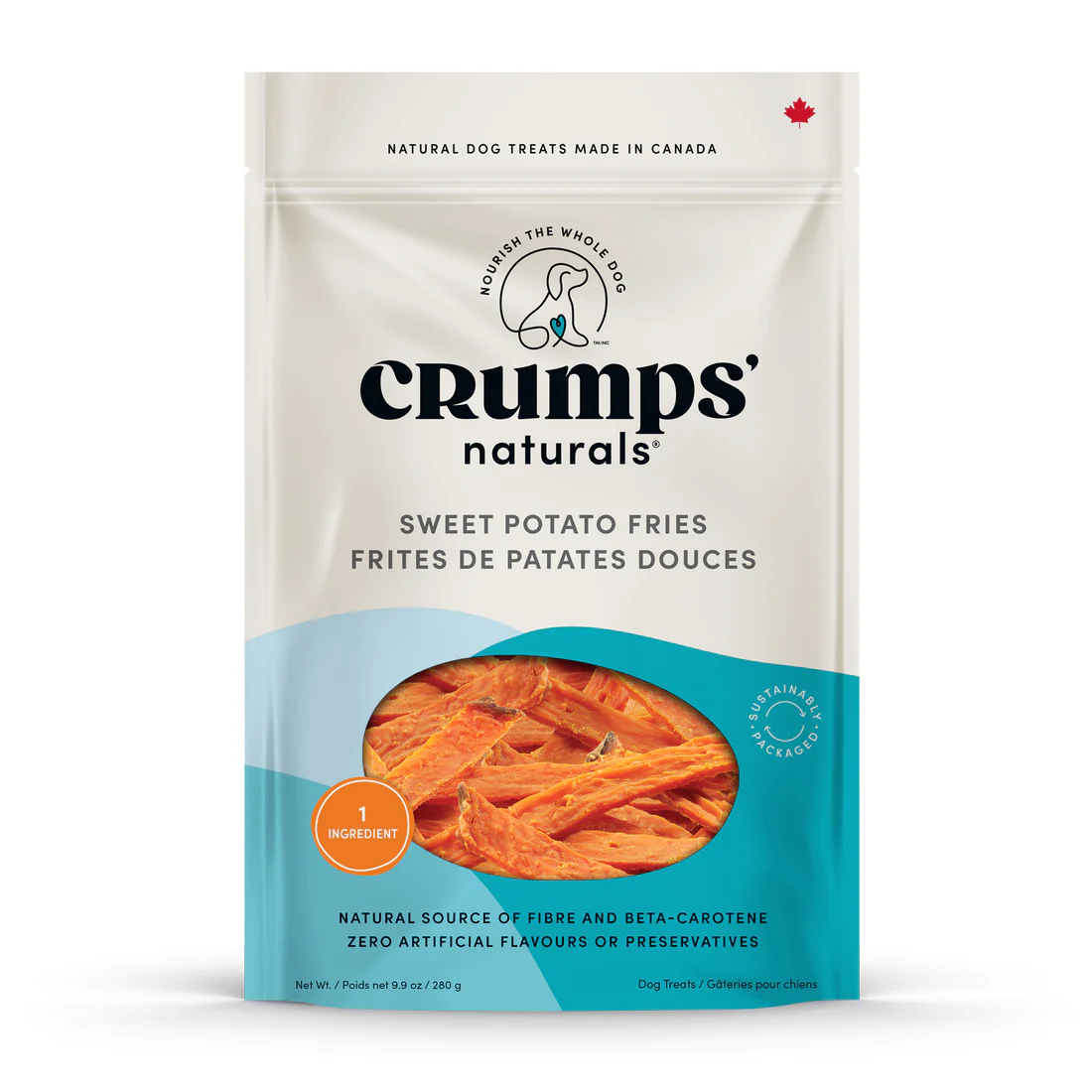 Crumps' Naturals Sweet Potato Fries - 9.9 oz Bag