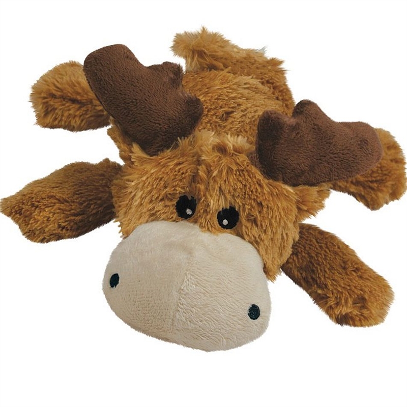KONG Cozie Plush Dog Toy-Marvin Moose Medium