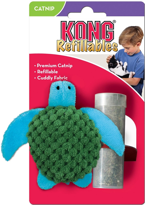 KONG Refillables Turtle Catnip Toy