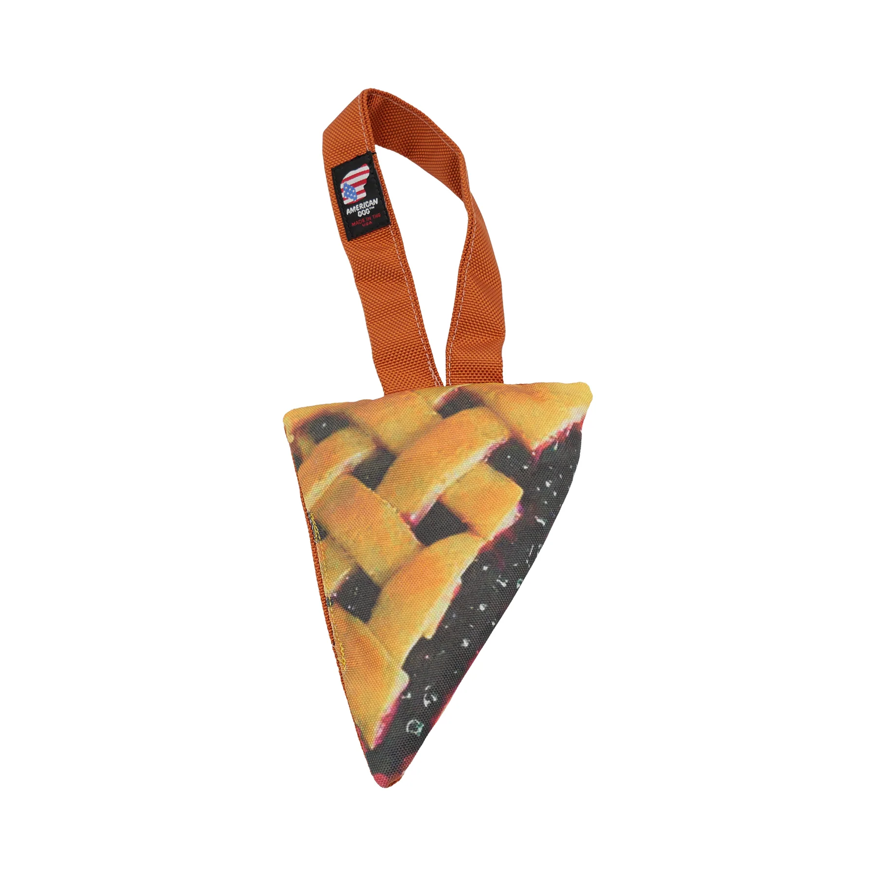American Dog Pi Slice Tug Dog Toy
