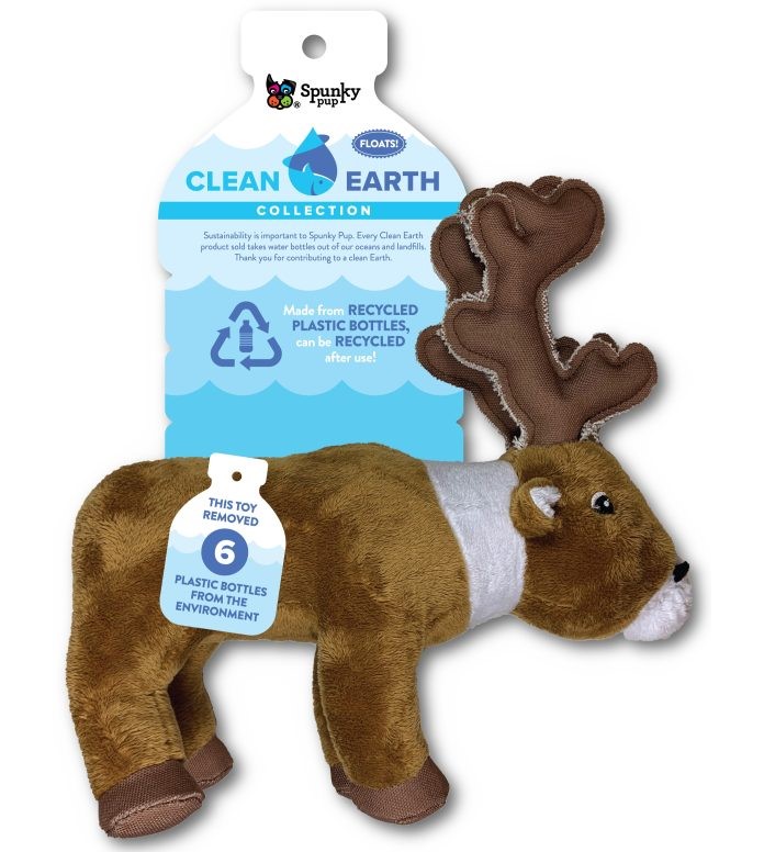 Spunky Pup Clean Earth Caribou