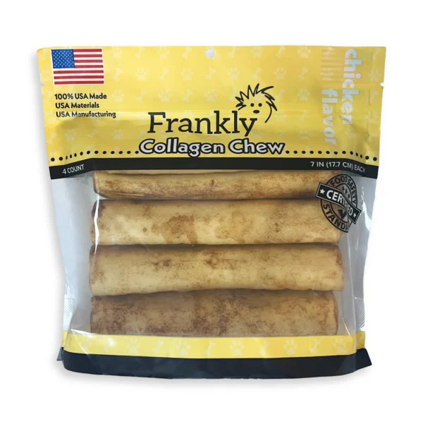 Frankly Pet Collagen Retriever Roll Chicken Flavor - 4 Pack