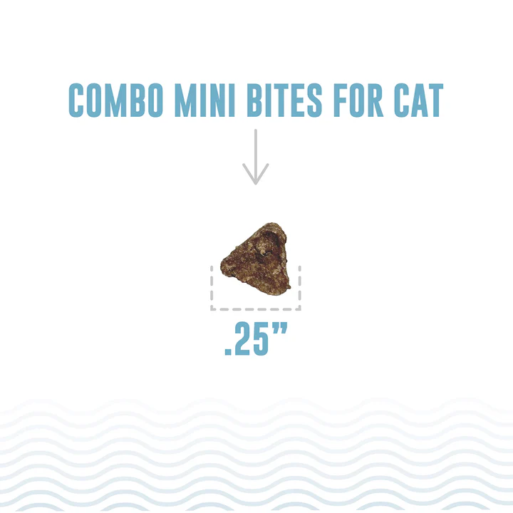 Icelandic+ Cod and Salmon Combo Bites Treats for Cats - 1.7oz Bag Detail