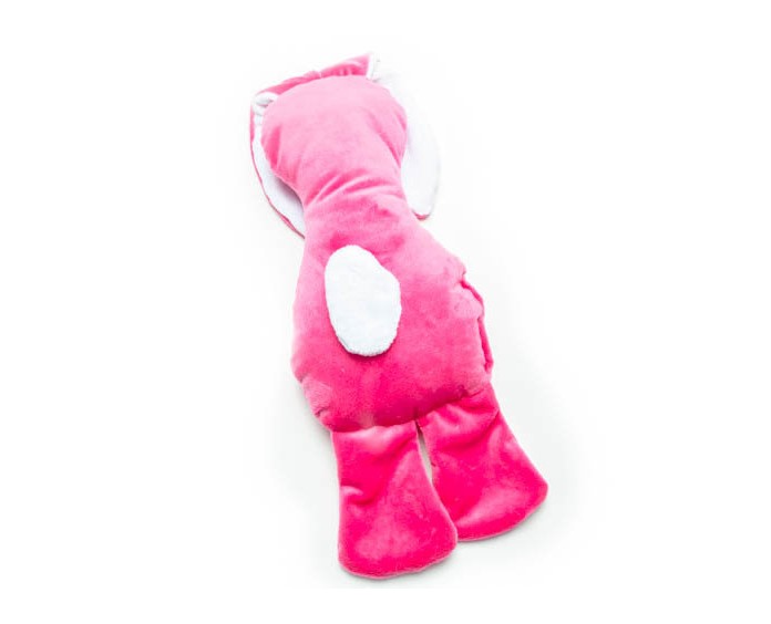 Mutts & Mittens Cottontail Rabbit Plush Dog Toy