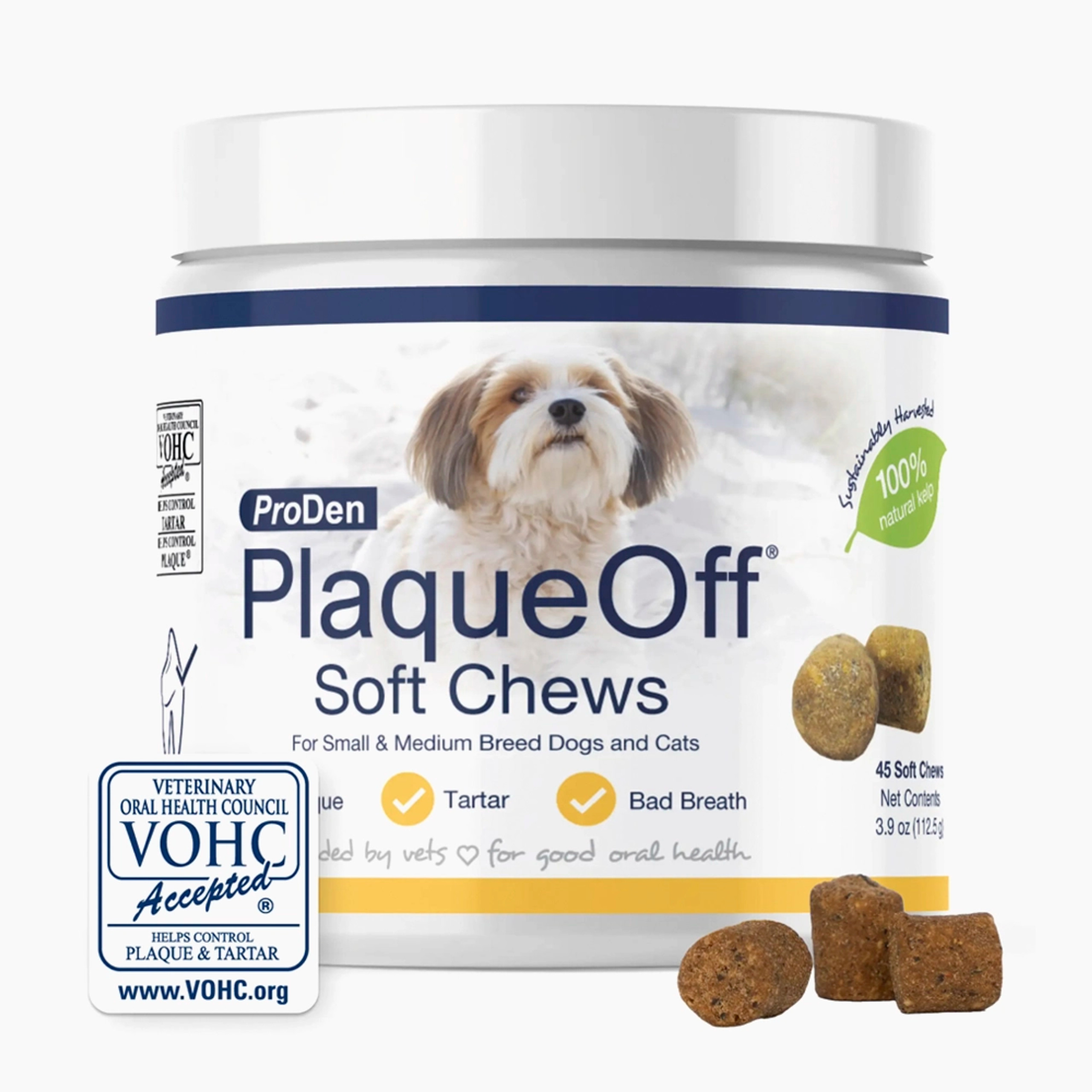 ProDen PlaqueOff Soft Chews - Small/Medium Dogs