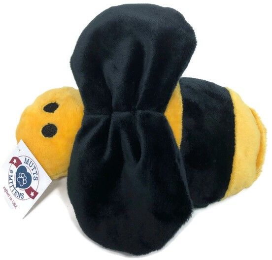 Mutts & Mittens Bee Plush Dog Toy