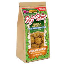 K9 Granola Factory Soft Bakes Wisconsin Cheddar Recipe Dog Treats - 12oz Bag