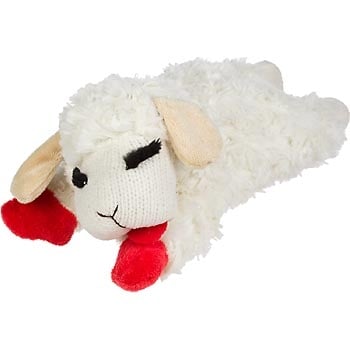 Multipet Lamb Chop Small plush dog toy