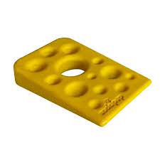SodaPup Swiss Cheese Enrichment & Chew Dog Toy