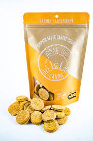 Winnie Lou Pumpkin Apple Canine Cookies - Ingredients and Guaranteed Analysis