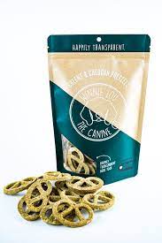 Winnie Lou Greens and Cheddar Pretzels - 4oz Bag