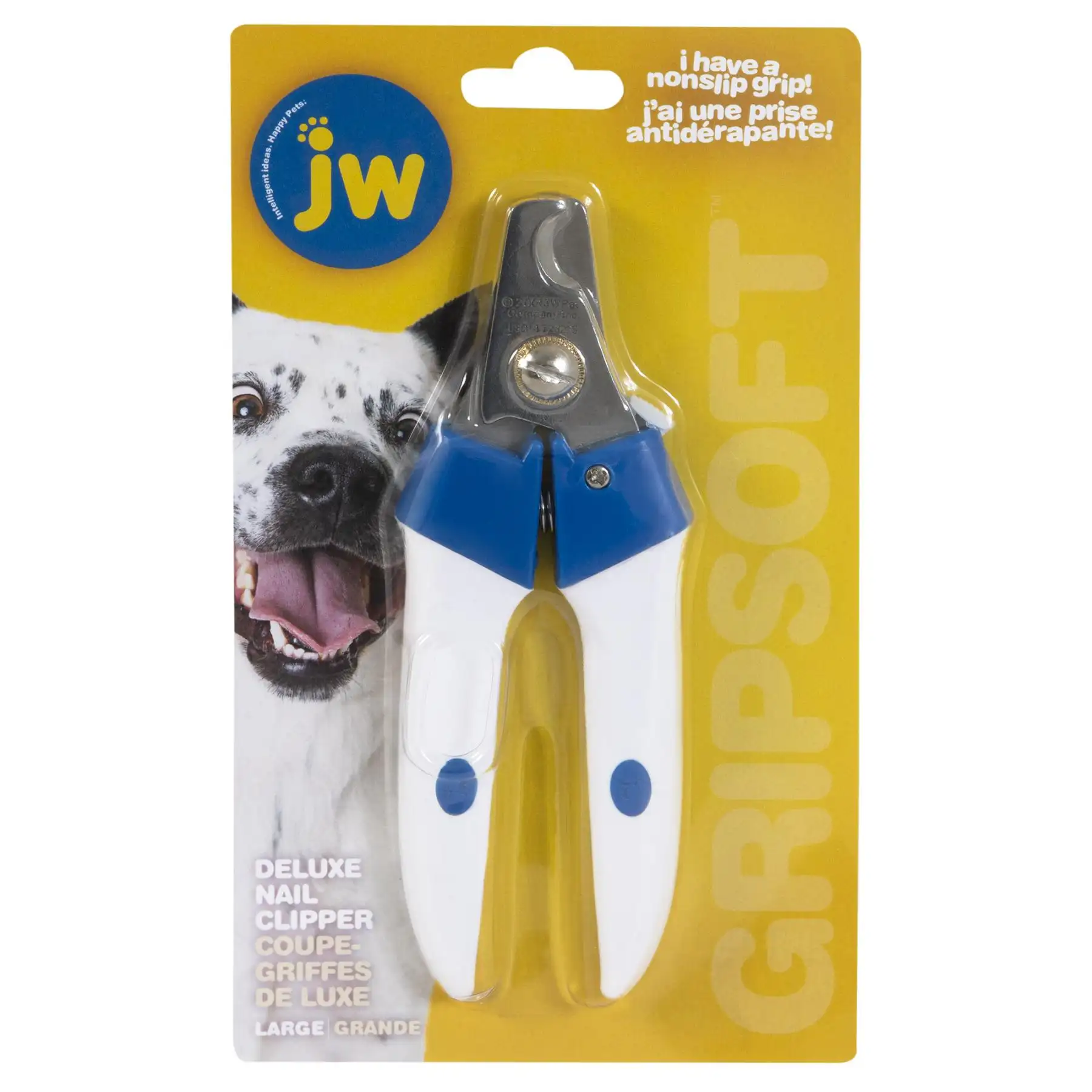 JW GripSoft Deluxe Nail Clipper Back
