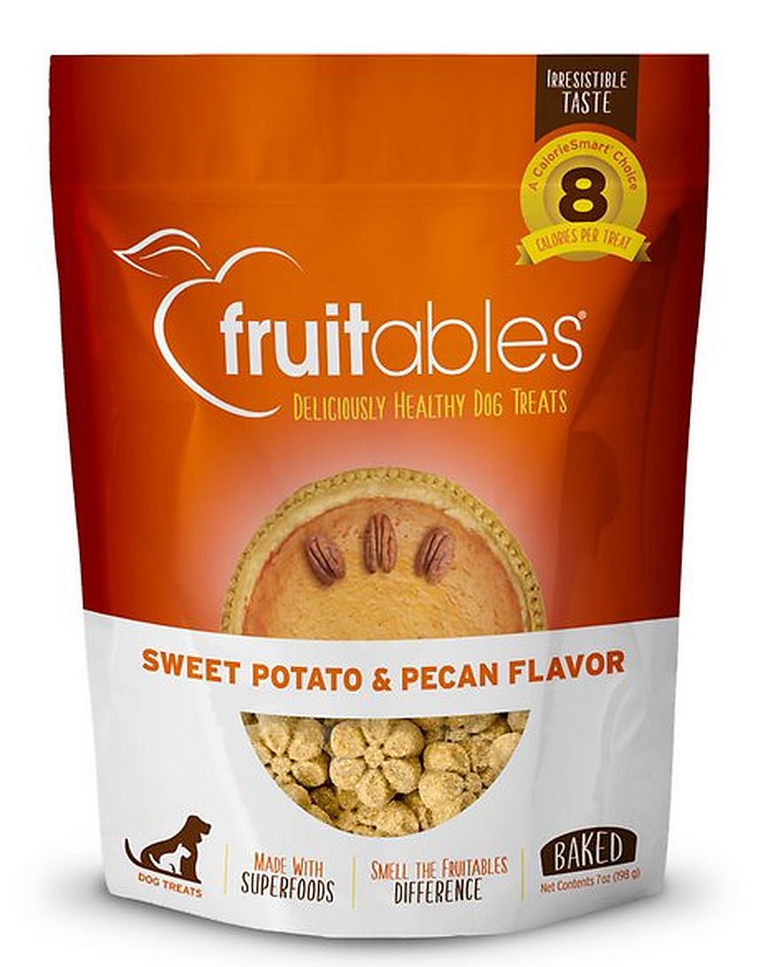 Fruitables Sweet Potato & Pecan Dog Treats - 7oz Bag