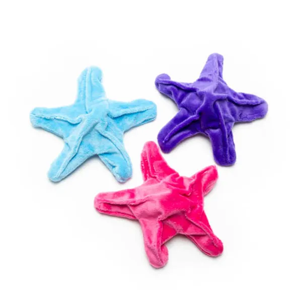 Mutts & Mittens Starfish Plush Dog Toy