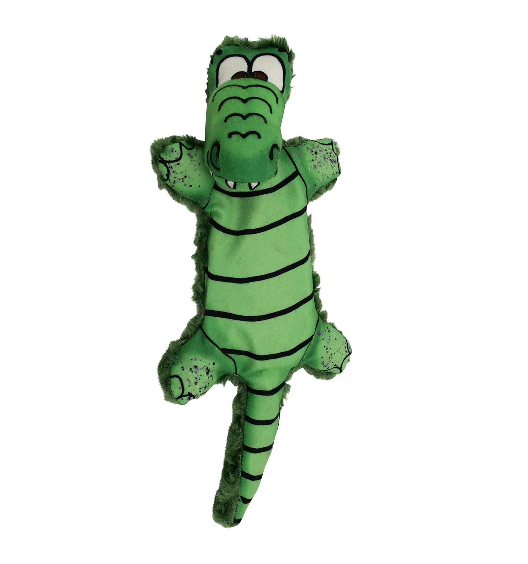 American Dog Allie Gator Dog Toy Belly Up