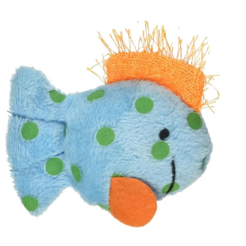 Multipet Look Who's Talking Fish Cat Toy