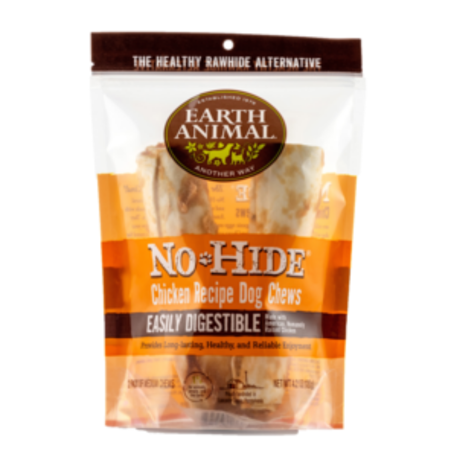 Earth Animal No Hide Chicken Dog Chew Medium - 2 Pack